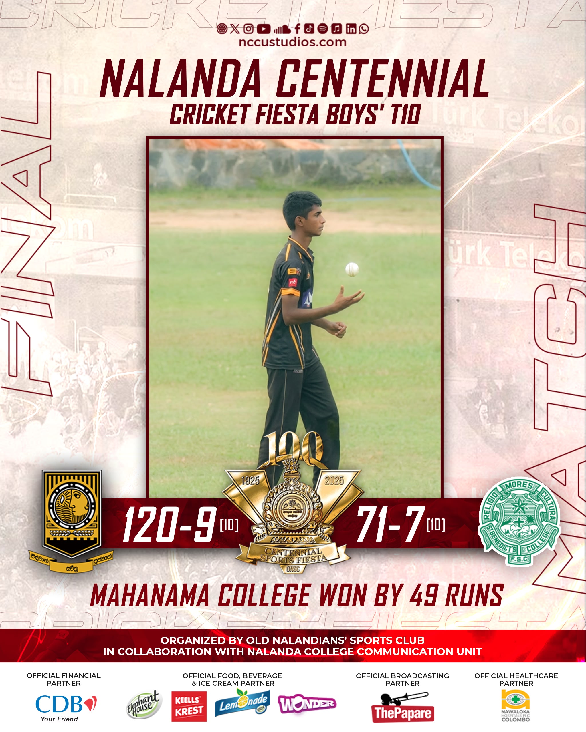 NALNDA CENTENNIAL SPORT FEISTA 2026 - BY ONSC COLLAB WITH NCCU